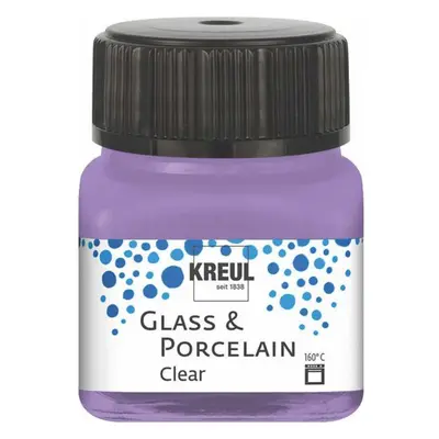 Kreul Barva na sklo a porcelán clear 20 ml LILA