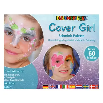 Eulenspiegel Cover Girl - Make-up paleta s instrukcemi