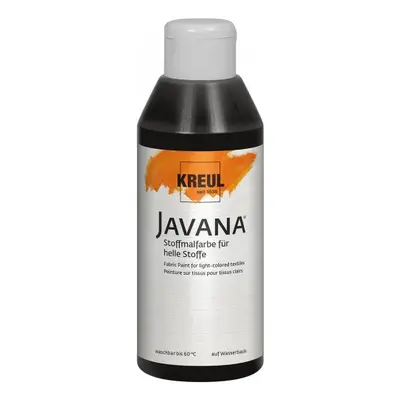 Kreul Barva na světlý textil JAVANA 250 ml ČERNÁ