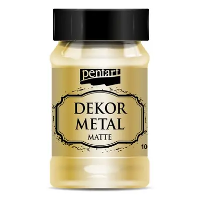 Pentart Metalická a dekorační barva PENTART 100 ml ZLATÁ