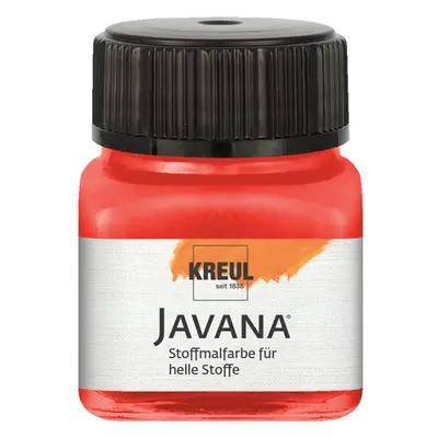 Kreul Barva na světlý textil JAVANA 20 ml ČERVENÁ