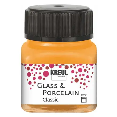 Kreul Barva na sklo a porcelán classic 20 ml ORANŽOVÁ