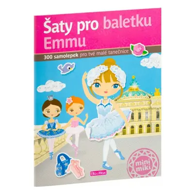 Baagl Šaty pro baletku EMMU – Kniha samolepek