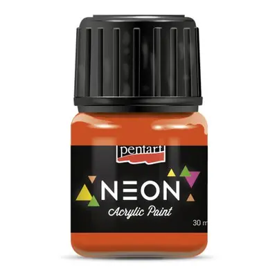 Pentart Akrylová barva NEON PENTART 30 ml ORANŽOVÁ