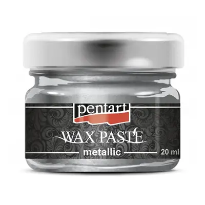 Pentart Vosková pasta metalická PENTART 20 ml STŘÍBRNÁ