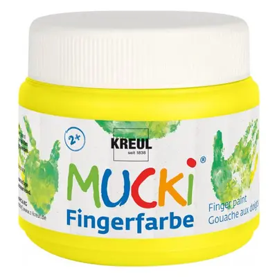 Mucki Prstová barva MUCKI 150 ml ŽLUTÁ