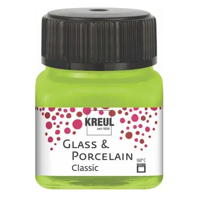 Kreul Barva na sklo a porcelán classic 20 ml MÁJOVÁ ZELENÁ