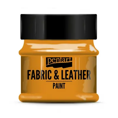 Pentart Barva na kůži a textil PENTART 50 ml ORANŽOVÁ