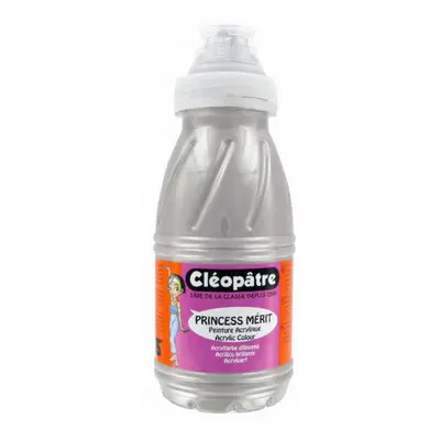 Cleopatre Akrylová barva CLEOPATRE 250 ml STŘÍBRNÁ