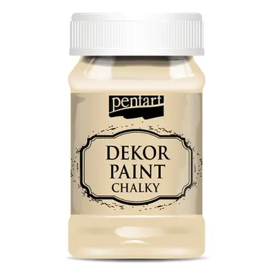 Pentart Křídová a dekorační barva PENTART 100 ml SKOŘÁPKA BÍLÁ