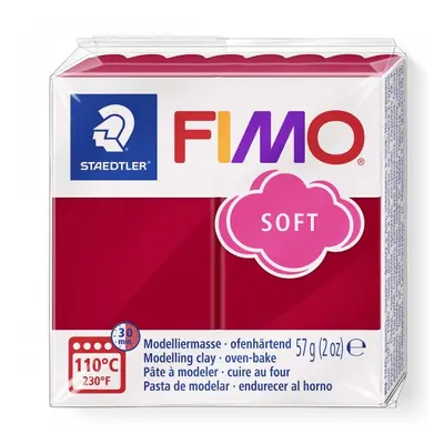 Staedtler FIMO soft 57g TMAVĚ ČERVENÁ