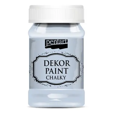 Pentart Křídová a dekorační barva PENTART 100 ml LEDOVÁ MODRÁ