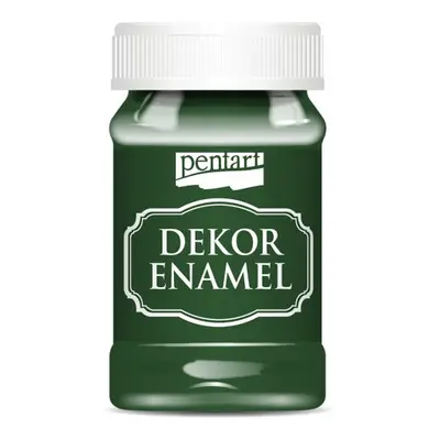 Pentart Dekorační smalt 100 ml ZELENÁ