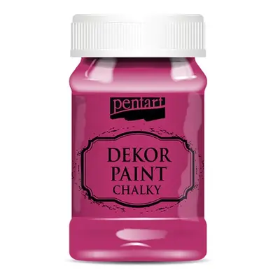 Pentart Křídová a dekorační barva PENTART 100 ml RŮŽOVÁ