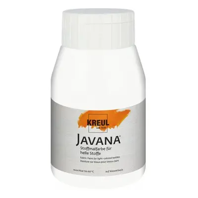 Kreul Barva na světlý textil JAVANA 500 ml BÍLÁ