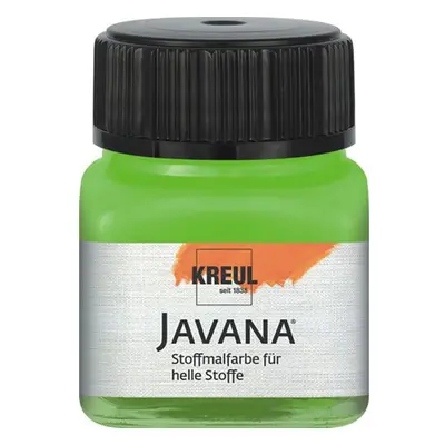 Kreul Barva na světlý textil JAVANA 20 ml MÁJOVÁ ZELENÁ