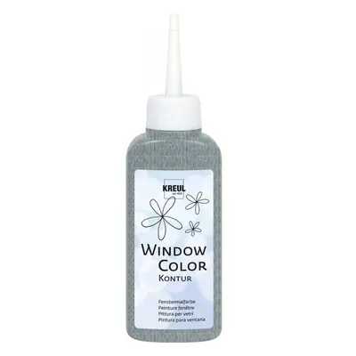 Kreul Barva na sklo WINDOW COLOR 80 ml kontura STŘÍBRNÁ