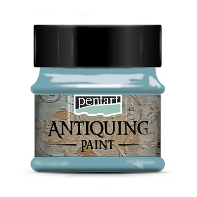 Pentart Antikovací barva 50 ml PATINA MODRÁ