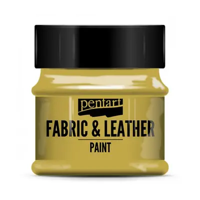 Pentart Barva na kůži a textil metalická PENTART 50 ml ZLATÁ