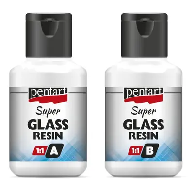 Pentart Pryskyřice SUPER GLASS PENTART dvousložková 2x40 ml