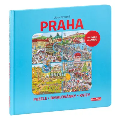 Baagl PRAHA – Puzzle, omalovánky, kvízy