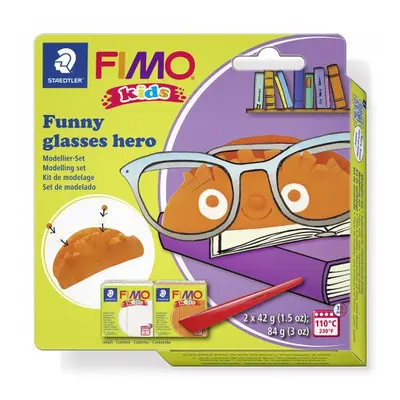 FIMO Staedtler Sada FIMO kids Funny BRÝLOVÝ HRDINA