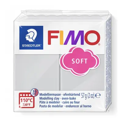 Staedtler FIMO soft 57g ŠEDÁ