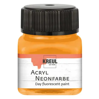 Kreul Akrylová barva neonová KREUL 20 ml ORANŽOVÁ