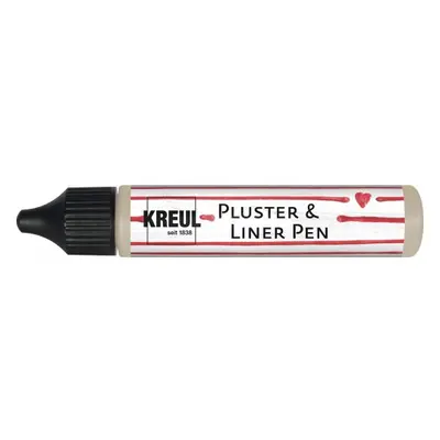 Kreul 3D Pluster & LinerPen 29 ml NOBLESNÍ NUGÁTOVÁ