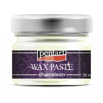 Pentart Vosková pasta Chameleon PENTART 20 ml BÍLO ZLATÁ