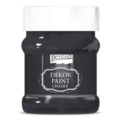 Pentart Křídová a dekorační barva PENTART 230 ml ČERNÁ