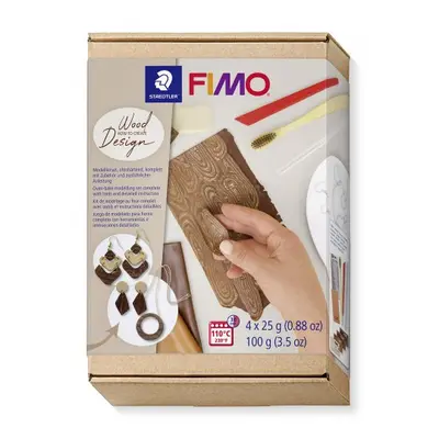 Staedtler FIMO Soft sada Jak vyrobit DŘEVĚNÝ EFEKT