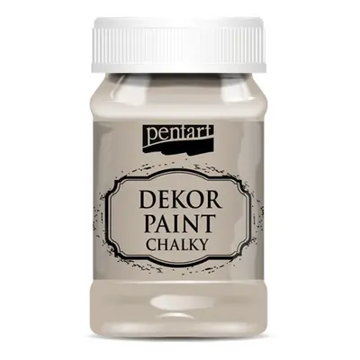 Pentart Křídová a dekorační barva PENTART 100 ml MANDLOVÁ HNĚDÁ