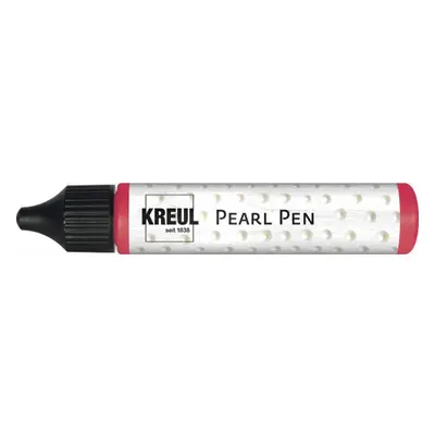 Kreul Tekutá perla KREUL Pearl Pen 29 ml ČERVENÁ