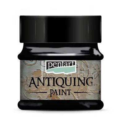 Pentart Antikovací barva 50 ml ČERNÁ