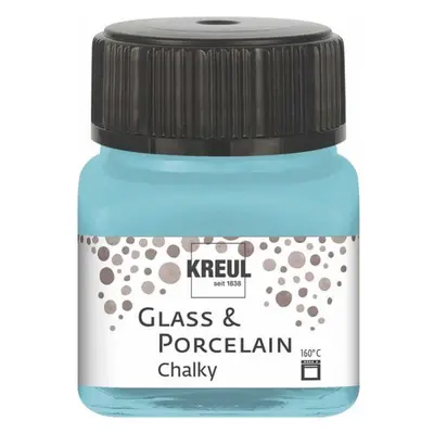 Kreul Barva na sklo a porcelán CHALKY 20 ml LEDOVÁ MÁTA