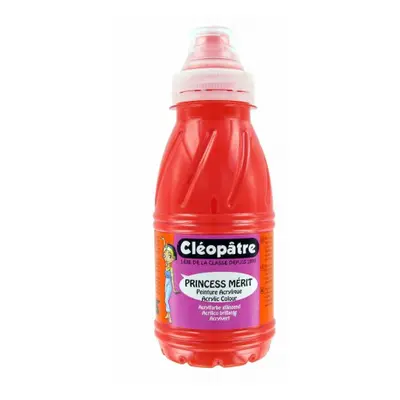 Cleopatre Akrylová barva CLEOPATRE 250 ml ČERVENÁ