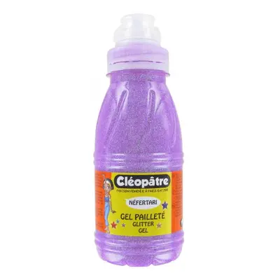 Cleopatre Třpytivý gel 250 ml NEON Fialová