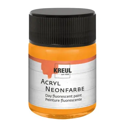 Kreul Akrylová barva neonová KREUL 50 ml ORANŽOVÁ