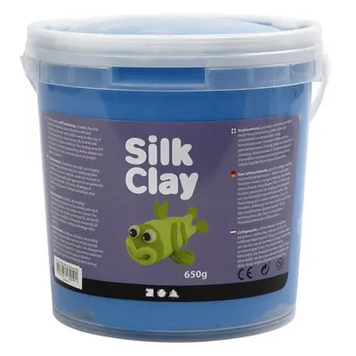 Creative Silk Clay hedvábná modelovací hmota MODRÁ 650 g