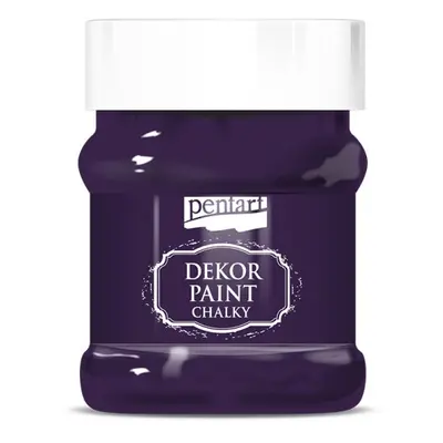 Pentart Křídová a dekorační barva PENTART 230 ml PURPUROVÁ