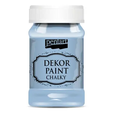 Pentart Křídová a dekorační barva PENTART 100 ml LEN MODRÁ