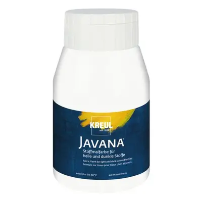 Kreul Barva na světlý a tmavý textil JAVANA 500 ml BÍLÁ