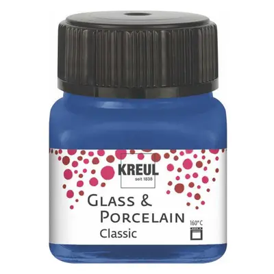 Kreul Barva na sklo a porcelán classic 20 ml KOBALTOVÁ MODRÁ