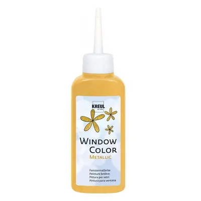 Kreul Barva na sklo WINDOW COLOR 80 ml ZLATÁ