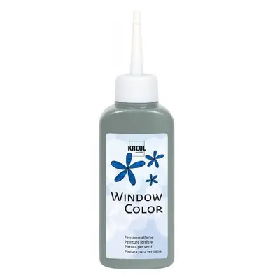 Kreul Barva na sklo WINDOW COLOR 80 ml ŠEDÁ