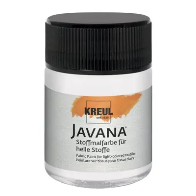 Kreul Barva na světlý textil JAVANA 50 ml BÍLÁ