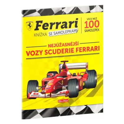 Baagl FERRARI, vozy Scuderie – Kniha samolepek