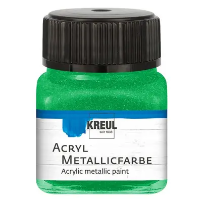 Kreul Akrylová barva metalická KREUL 20 ml ZELENÁ