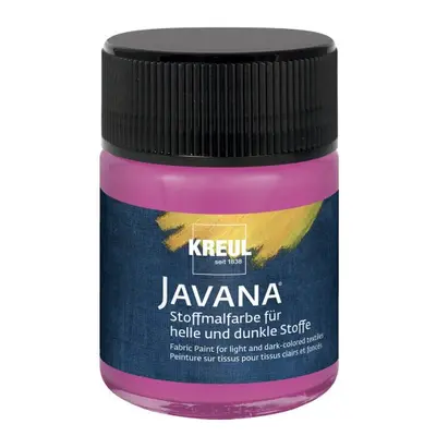 Kreul Barva na světlý a tmavý textil JAVANA 50 ml MAGENTA